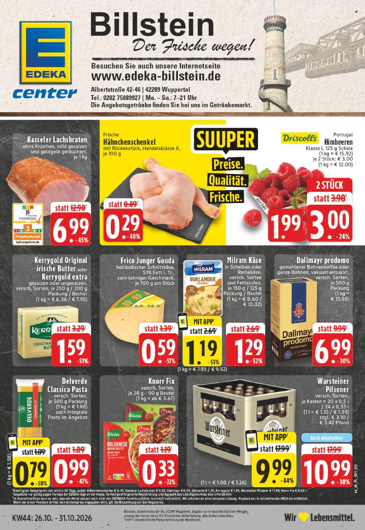 Edeka Prospekte  - 26.10.2026 - 31.10.2026. Seite 1