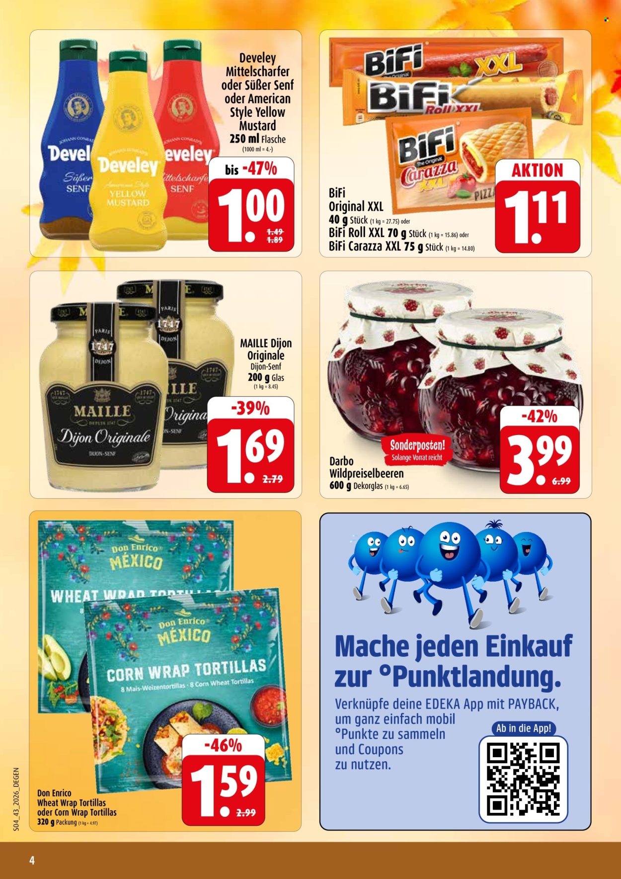 Edeka Prospekte  - 26.10.2026 - 31.10.2026. Seite 4