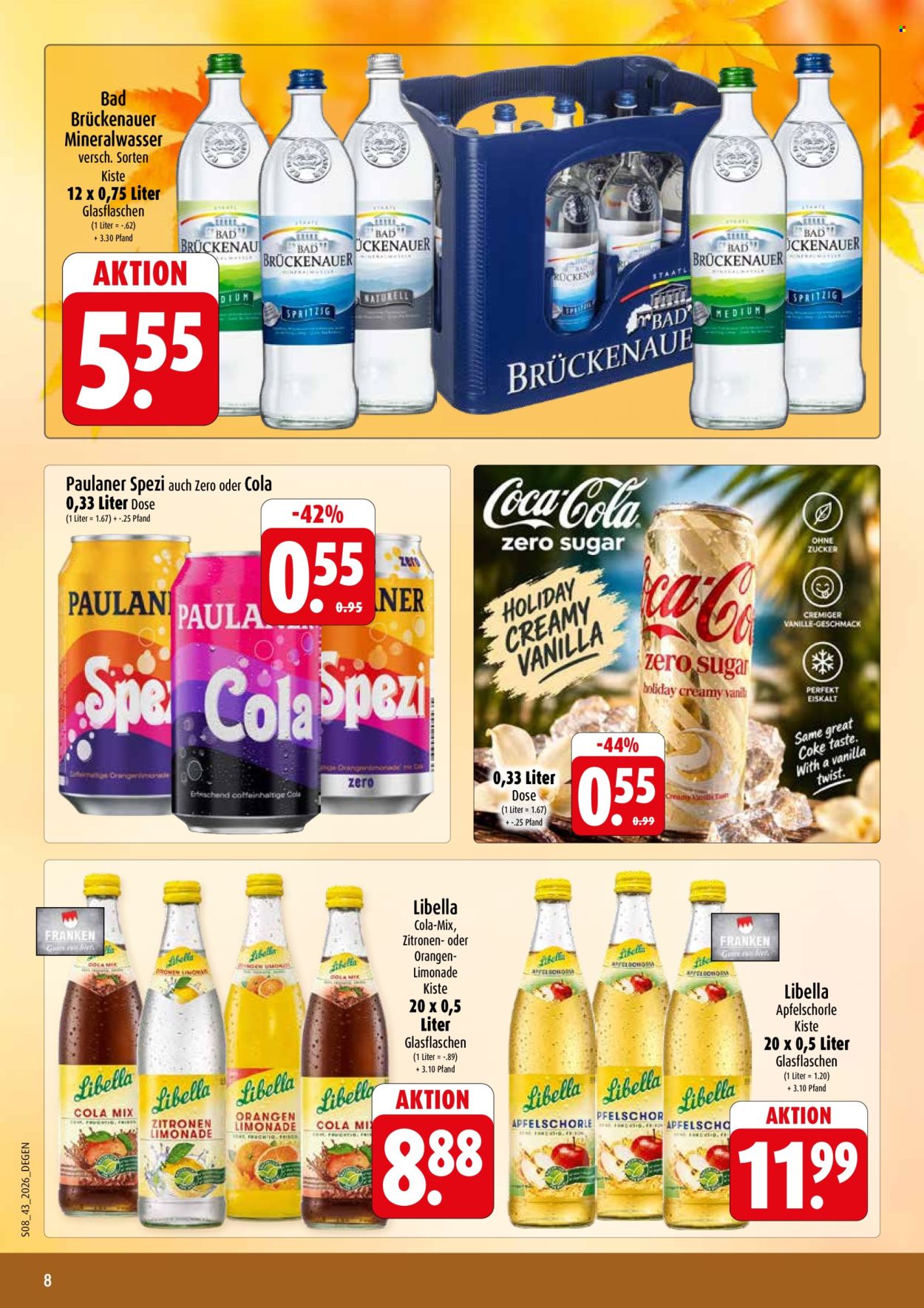 Edeka Prospekte  - 26.10.2026 - 31.10.2026. Seite 8
