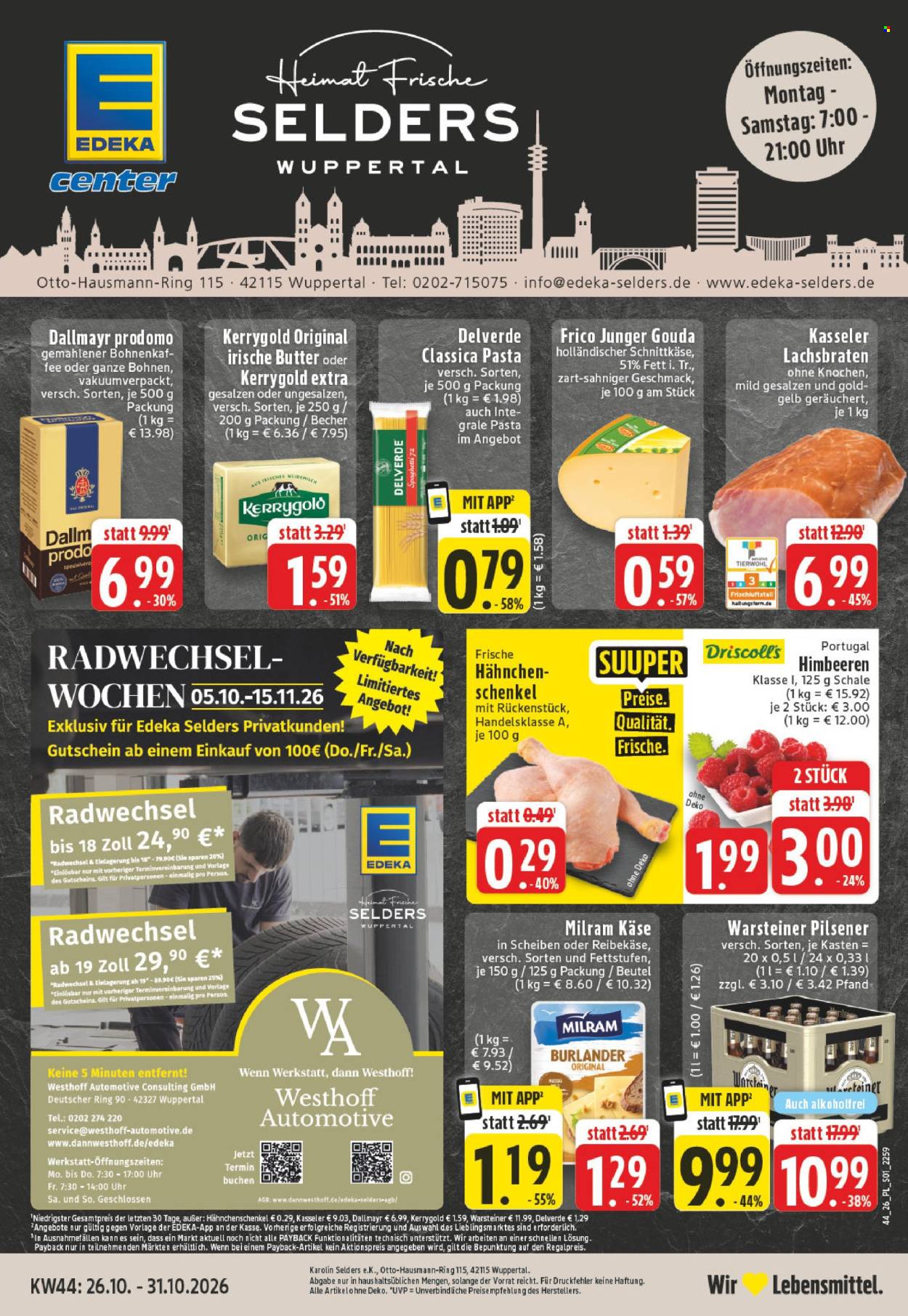 Edeka Prospekte  - 26.10.2026 - 31.10.2026. Seite 1