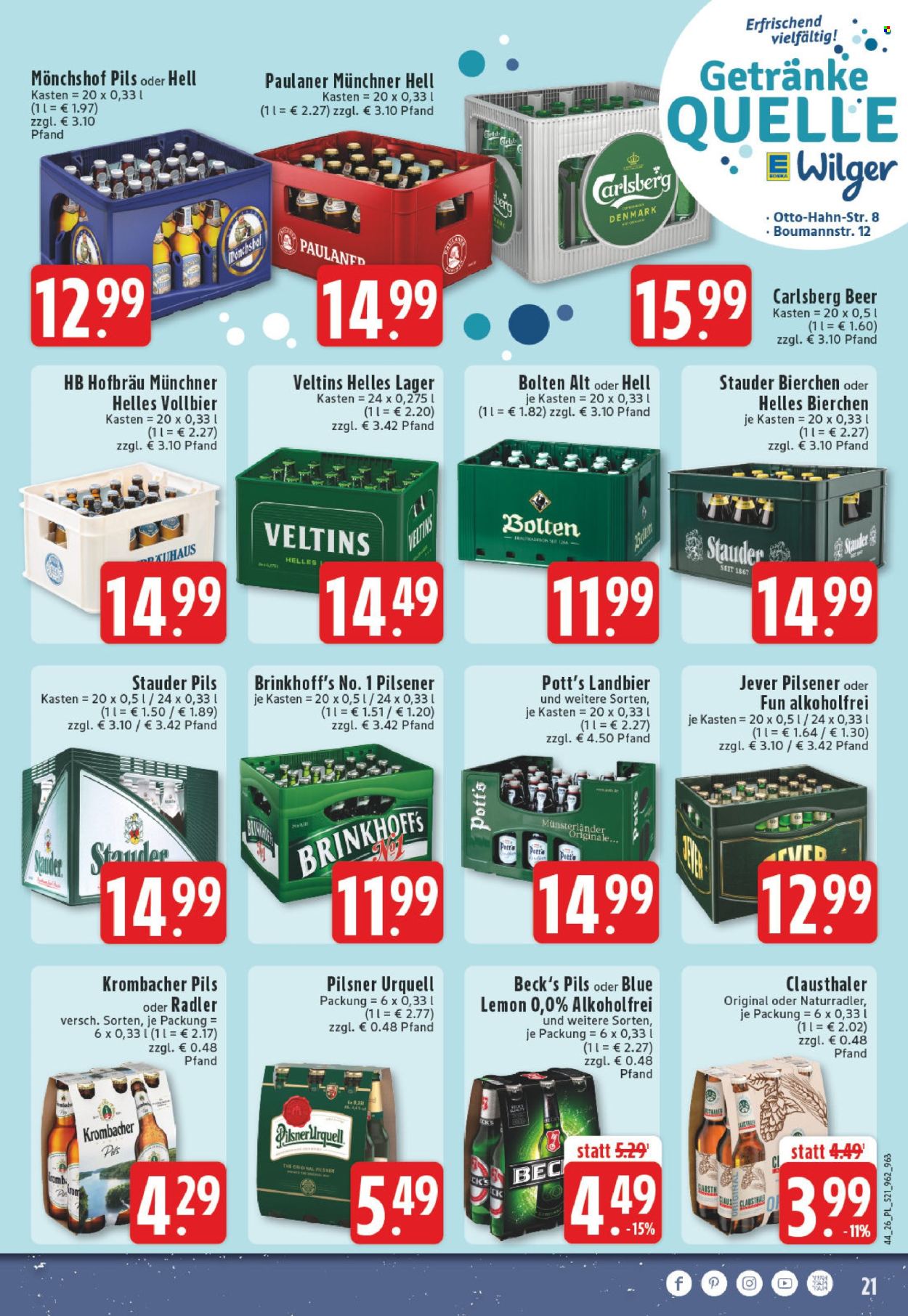 Edeka Prospekte  - 26.10.2026 - 31.10.2026. Seite 23