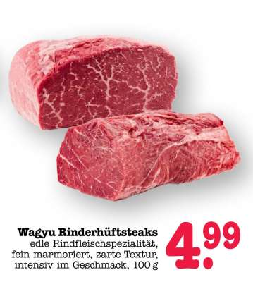 Wagyu Rinderhüftsteaks