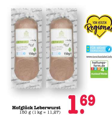 Hofglück Leberwurst