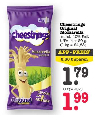Cheestrings Original Mozzarella