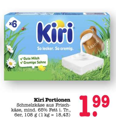Kiri Portionen