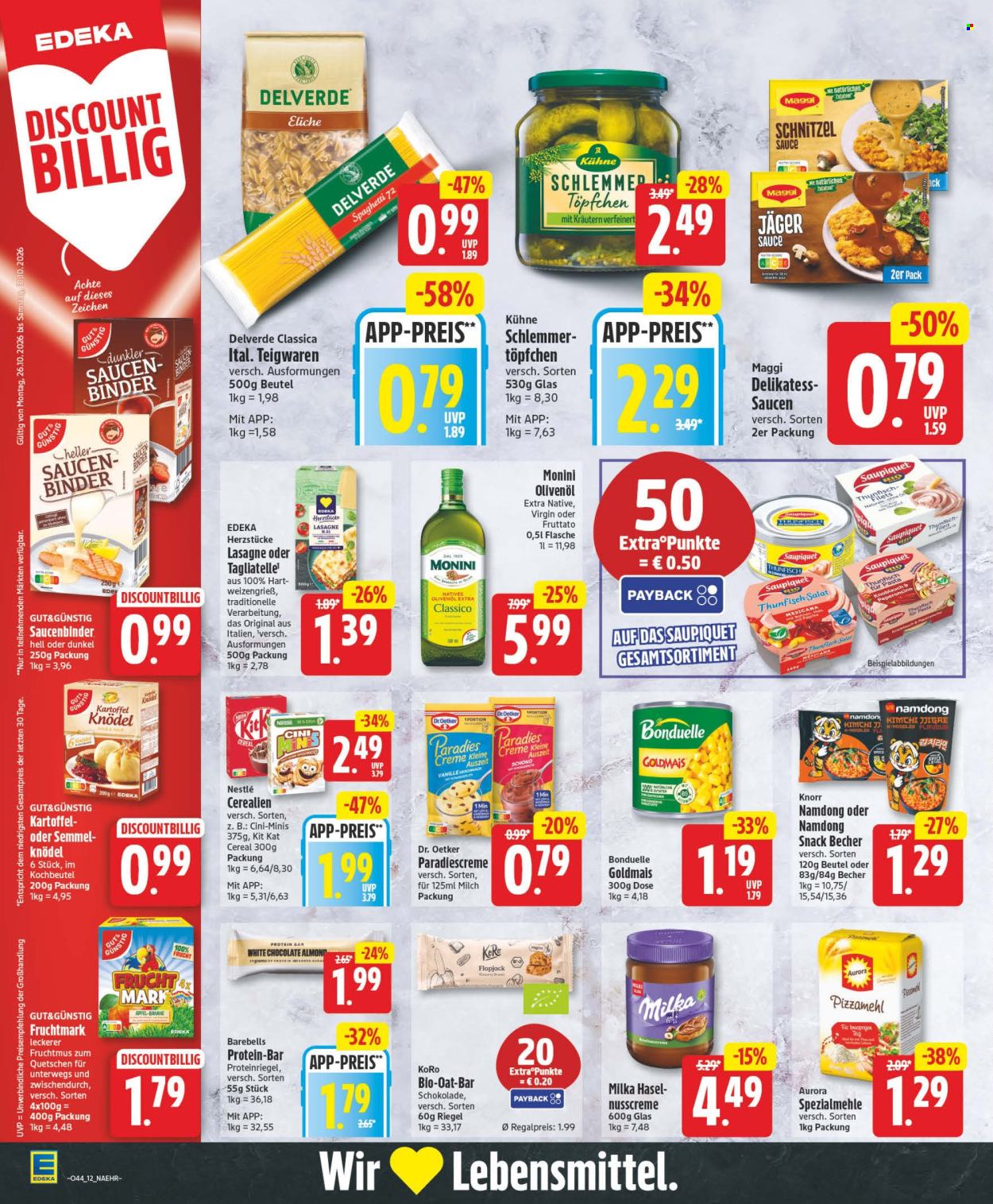 Edeka Prospekte  - 26.10.2026 - 31.10.2026. Seite 14
