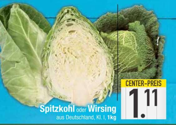 Spitzkohl oder Wirsing