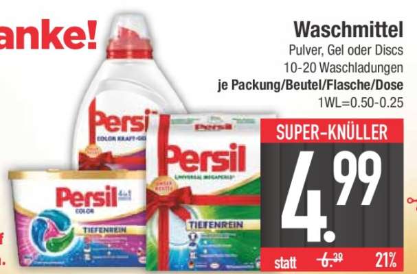 PERSIL Waschmittel