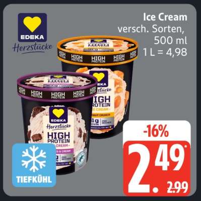 EDEKA Herzstücke High Protein Ice Cream