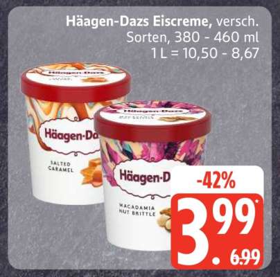 Häagen Dazs Eiscreme