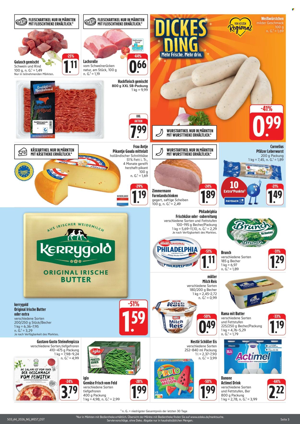 Edeka Prospekte  - 26.10.2026 - 31.10.2026. Seite 3