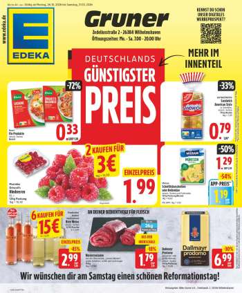 Prospekte Edeka - 26.10.2026 - 31.10.2026.