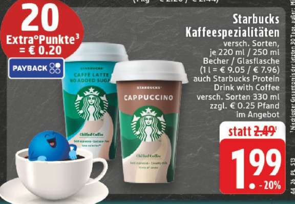 Starbucks Kaffeespezialitäten