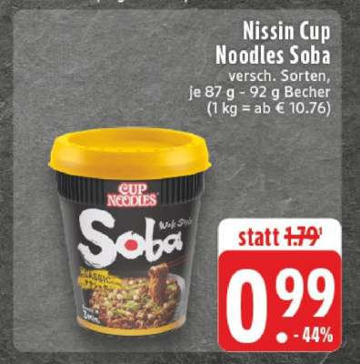 Nissin Cup Noodles Soba