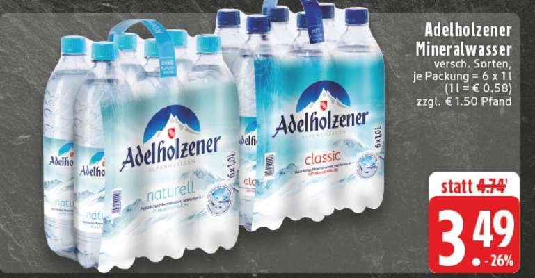 ADELHOLZENER Mineralwasser
