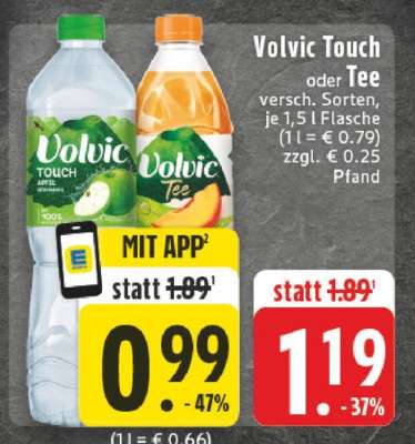 VOLVIC Touch oder Tee