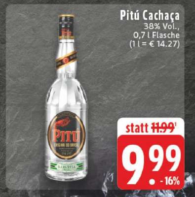 Pitú Cachaça