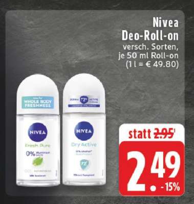 NIVEA Deo Roll-on