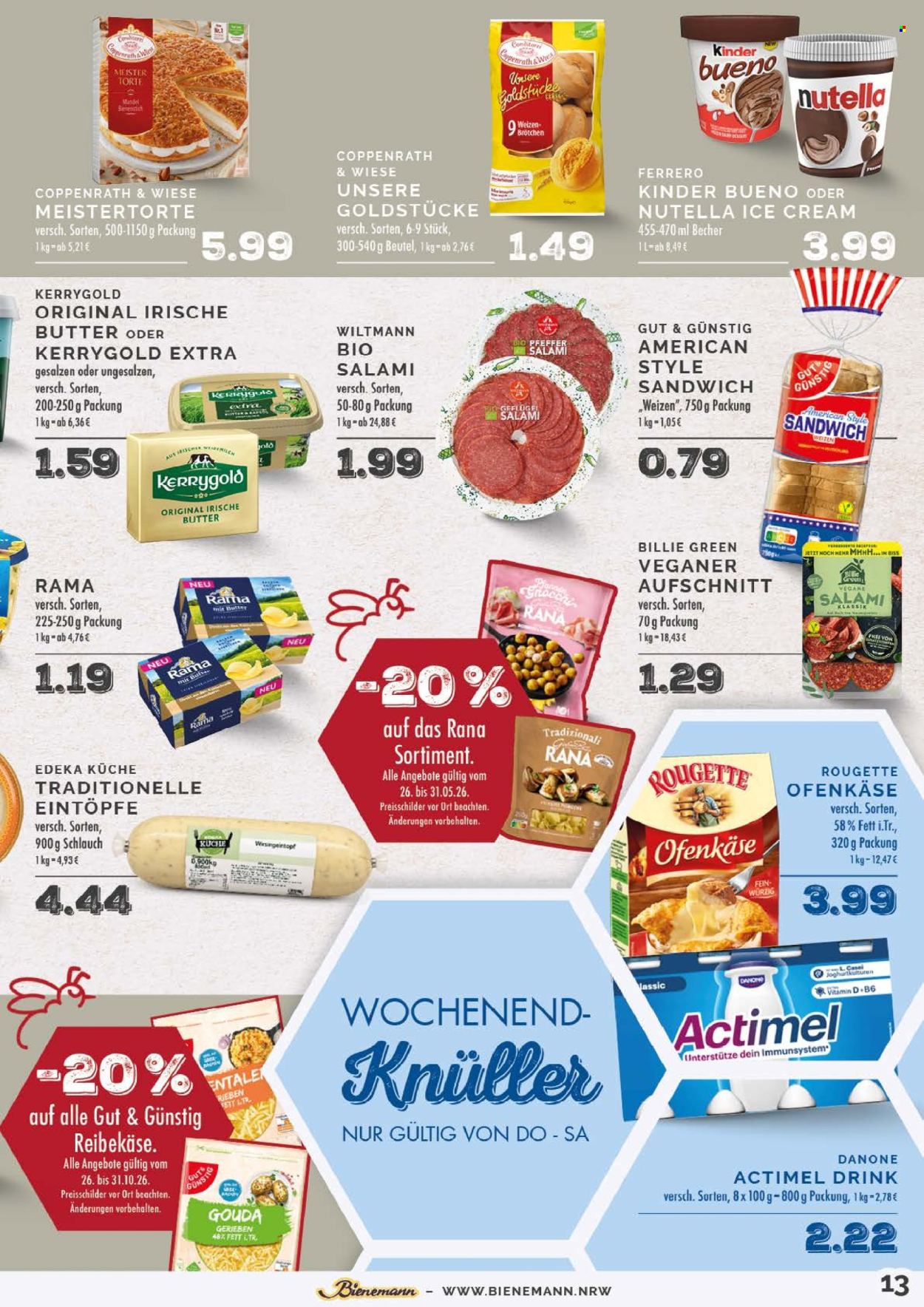 Edeka Prospekte  - 26.10.2026 - 31.10.2026. Seite 13