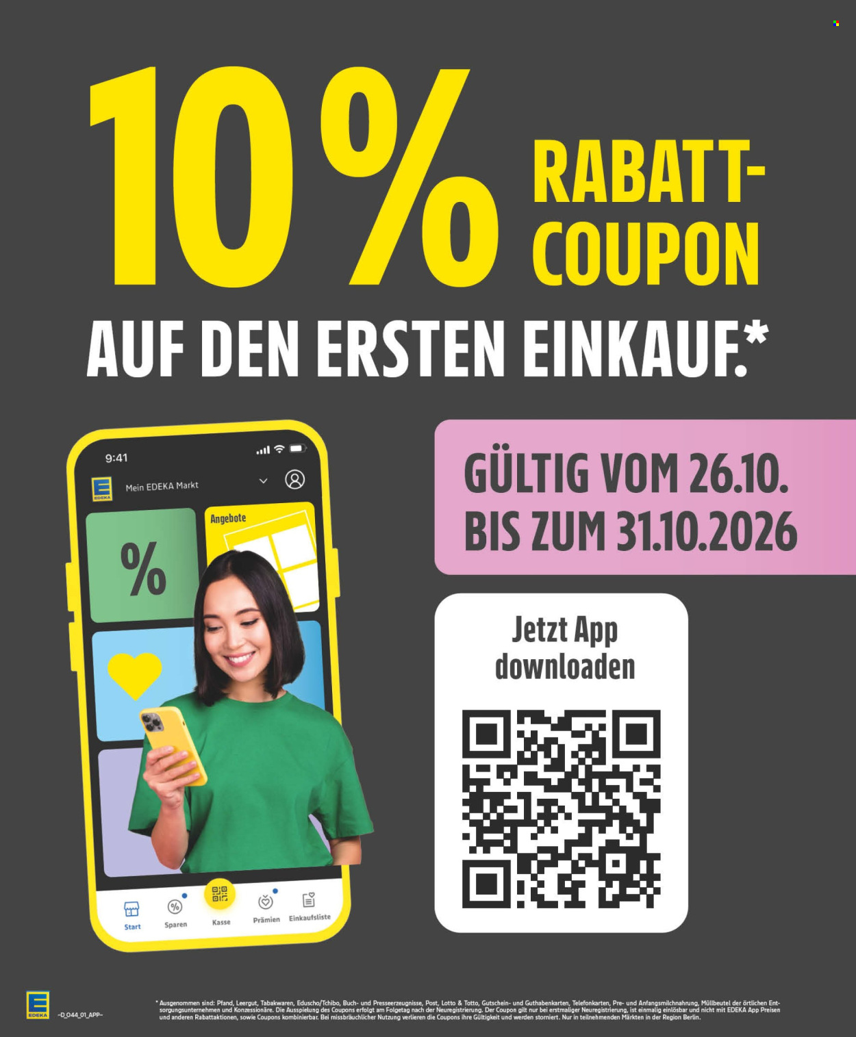 Edeka Prospekte  - 26.10.2026 - 31.10.2026. Seite 26
