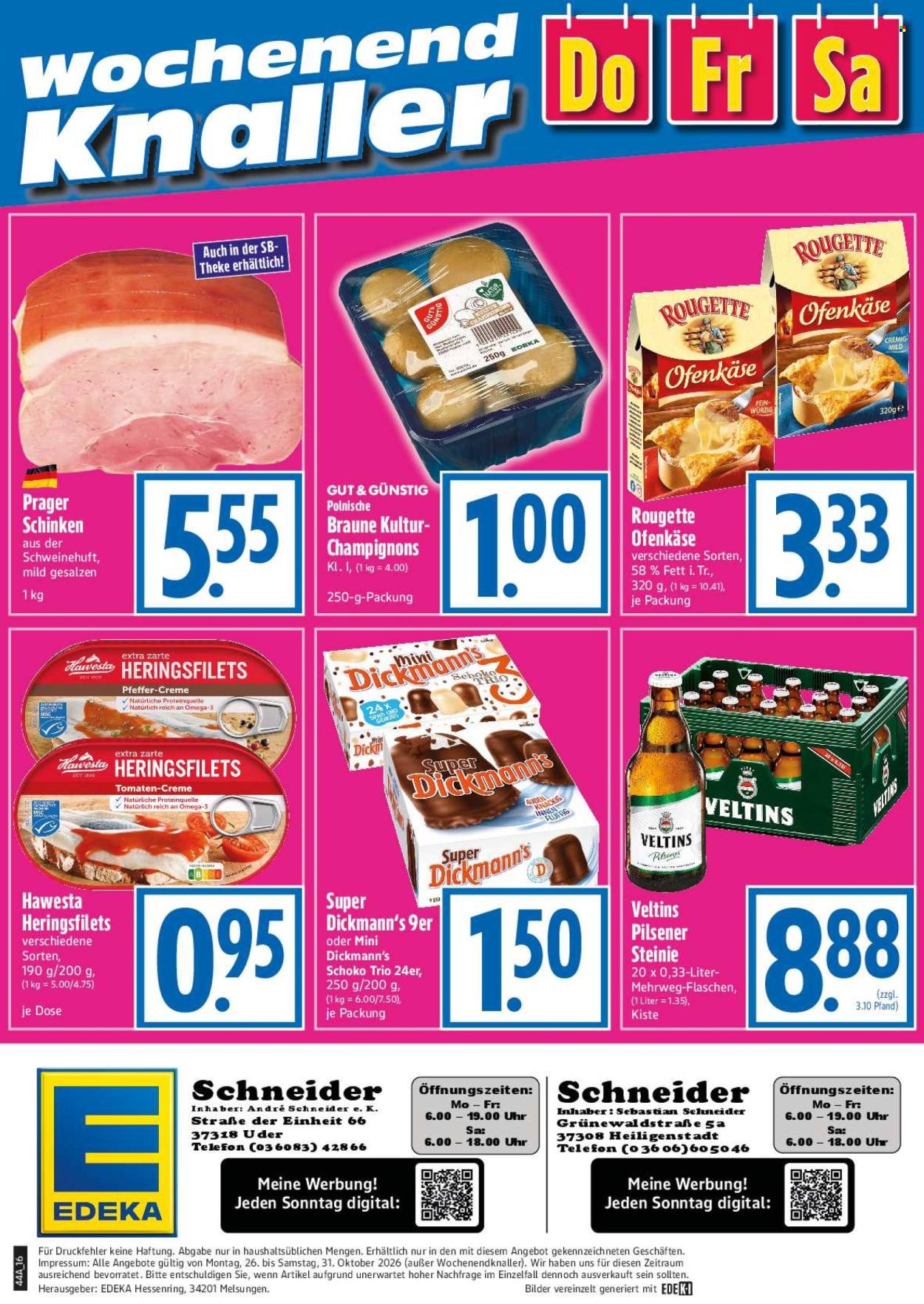 Edeka Prospekte  - 26.10.2026 - 31.10.2026. Seite 16
