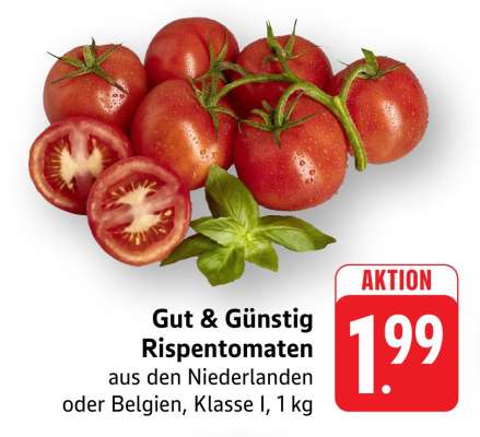 Gut & Günstig Rispentomaten