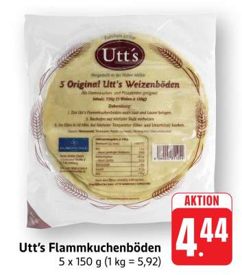 Utt's Flammkuchenböden