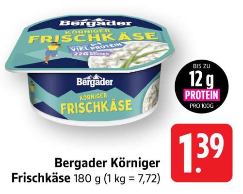 Bergader körniger Frischkäse