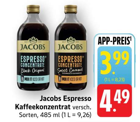 Jacobs Espresso Kaffeekonzentrat