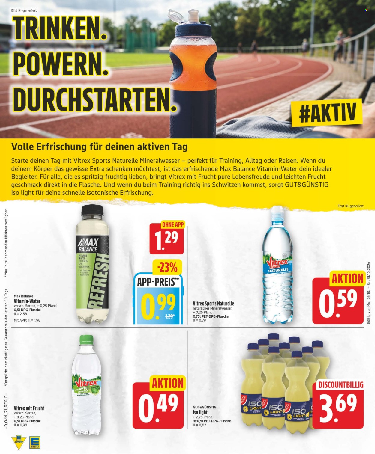 Edeka Prospekte  - 26.10.2026 - 31.10.2026. Seite 23