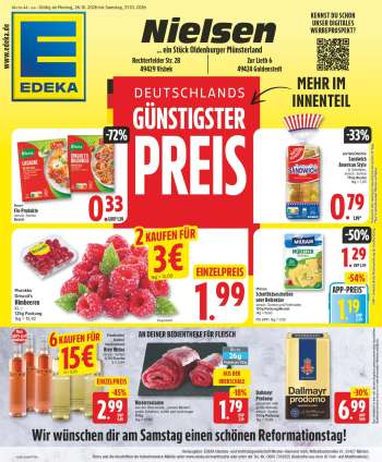 Prospekte Edeka - 26.10.2026 - 31.10.2026.