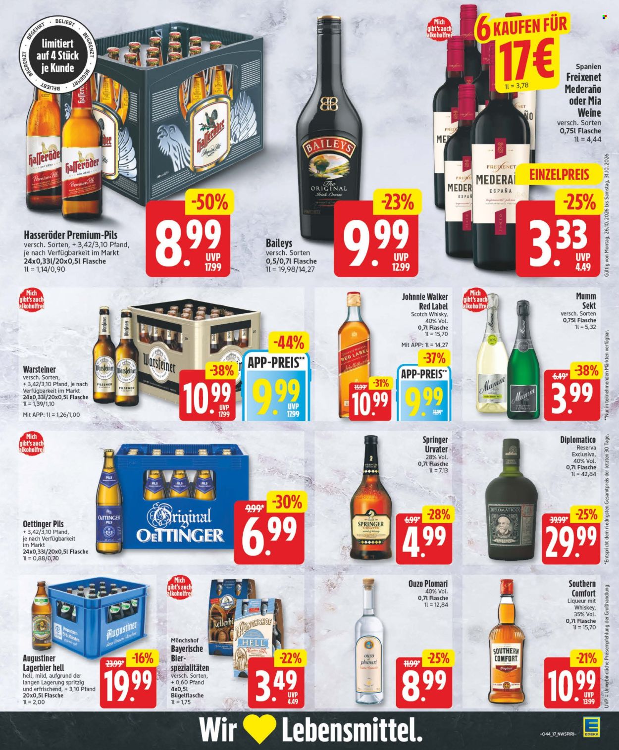 Edeka Prospekte  - 26.10.2026 - 31.10.2026. Seite 17