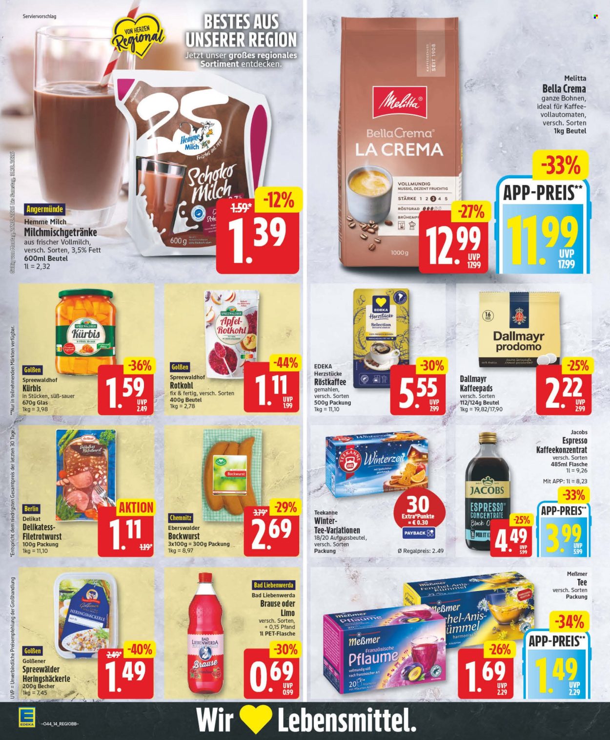 Edeka Prospekte  - 26.10.2026 - 31.10.2026. Seite 16