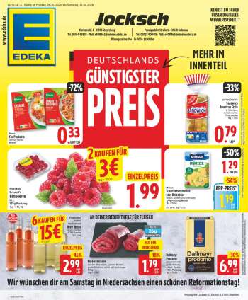 Prospekte Edeka - 26.10.2026 - 31.10.2026.