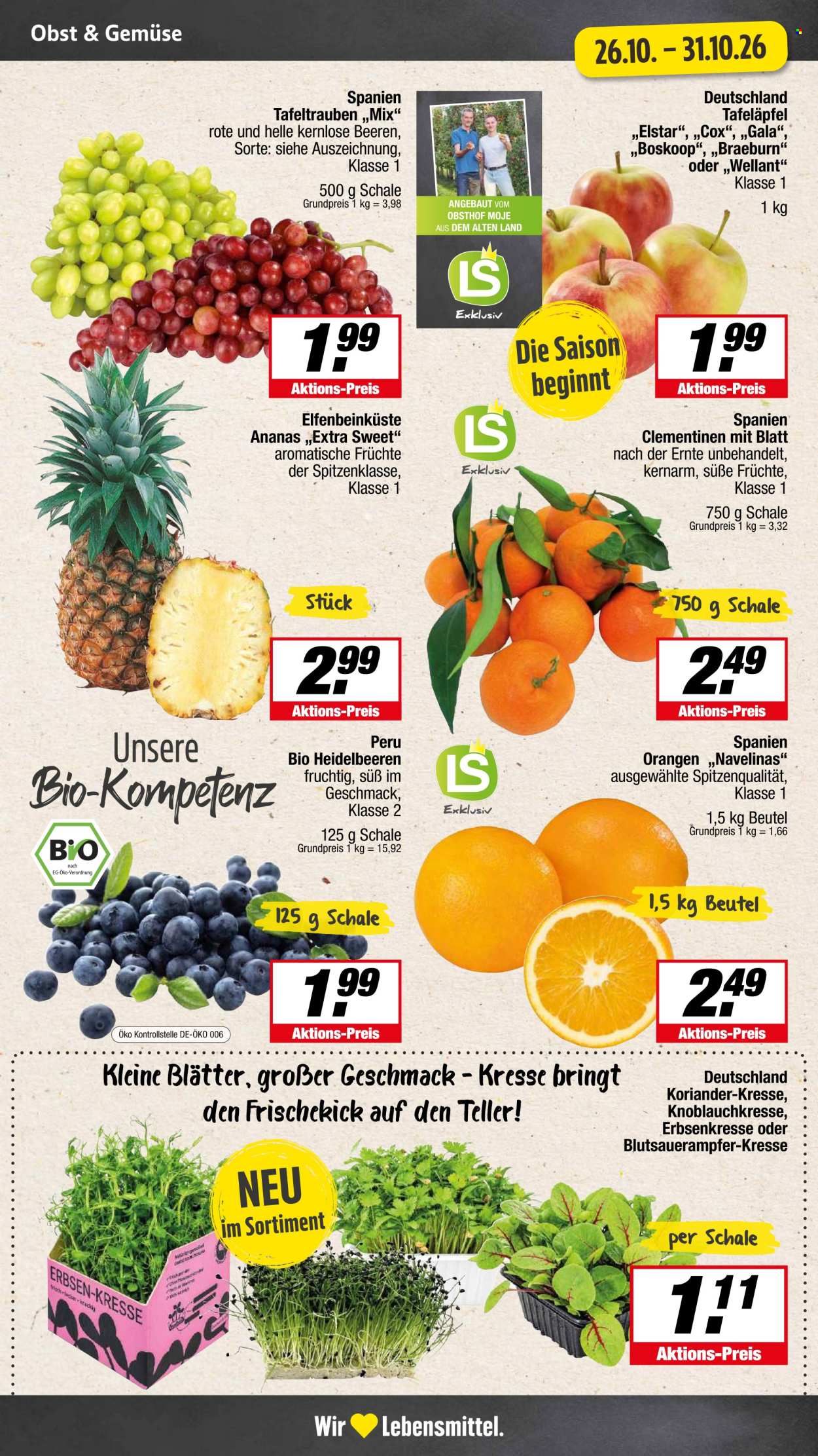 Edeka Prospekte  - 26.10.2026 - 31.10.2026. Seite 3