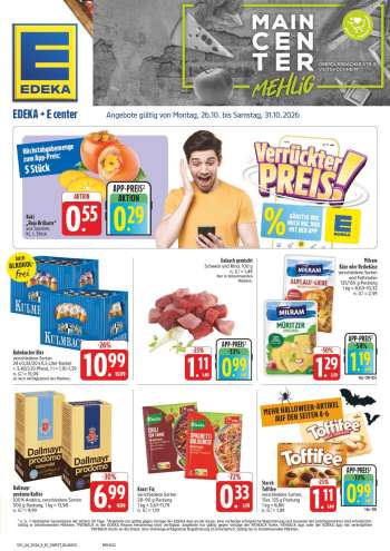 Prospekte E center - 26.10.2026 - 31.10.2026.