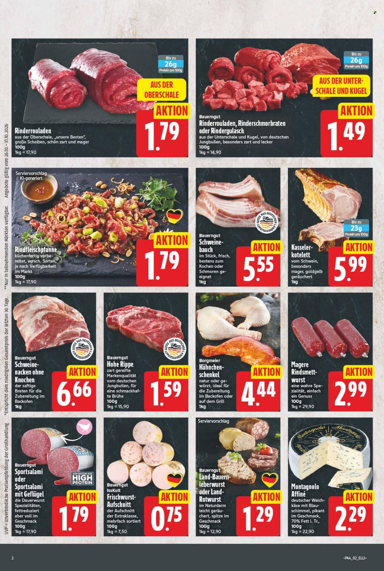 Edeka Prospekte  - 26.10.2026 - 31.10.2026. Seite 2
