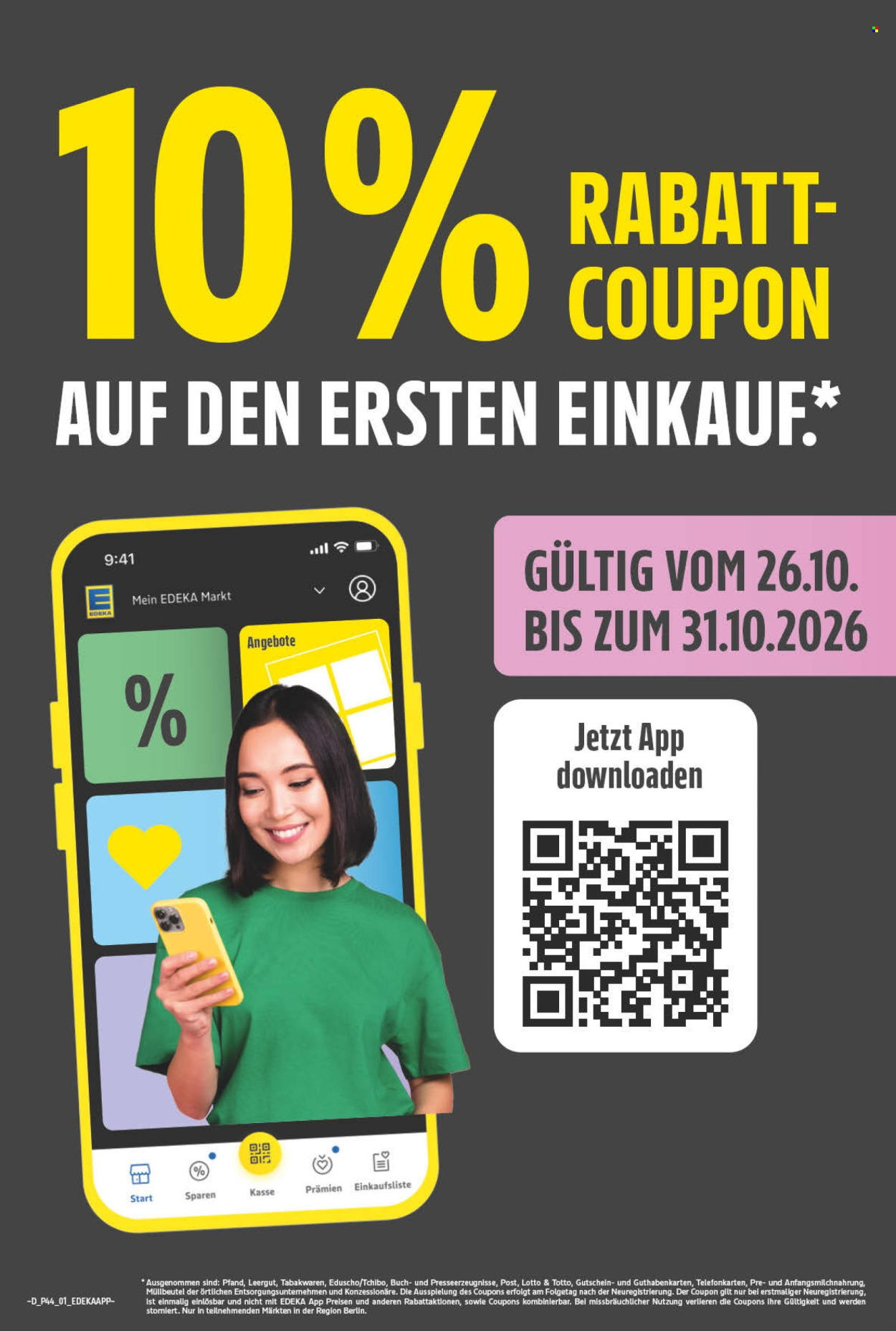 Edeka Prospekte  - 26.10.2026 - 31.10.2026. Seite 13