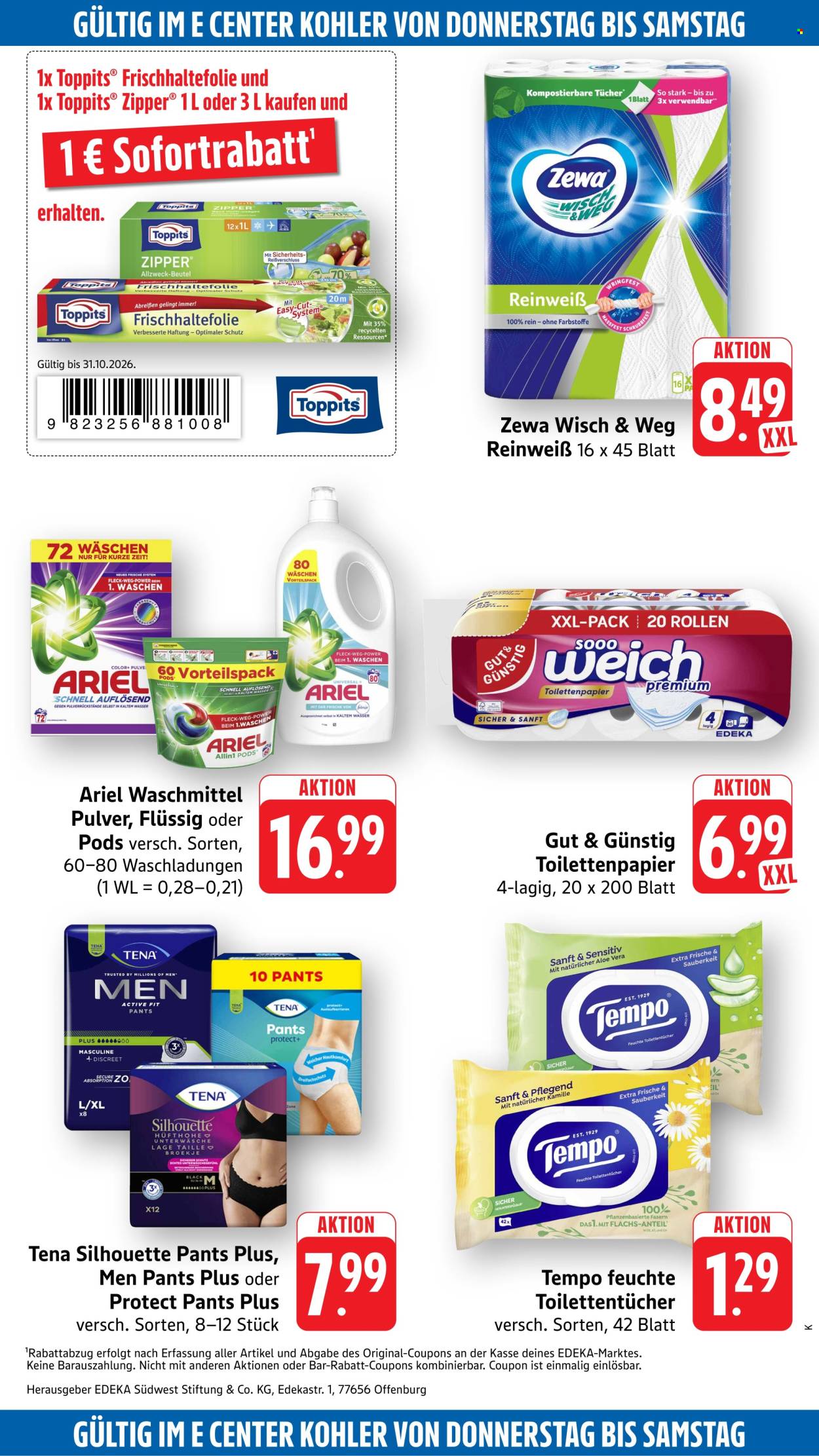 Edeka Prospekte  - 26.10.2026 - 31.10.2026. Seite 58