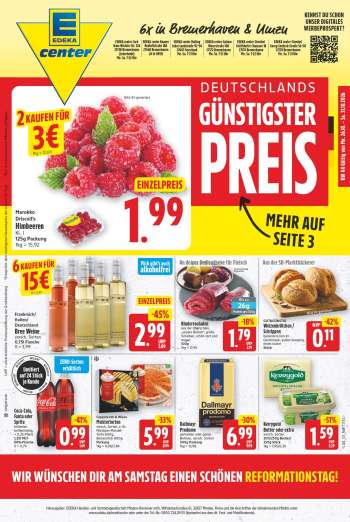 Prospekte E center - 26.10.2026 - 31.10.2026.