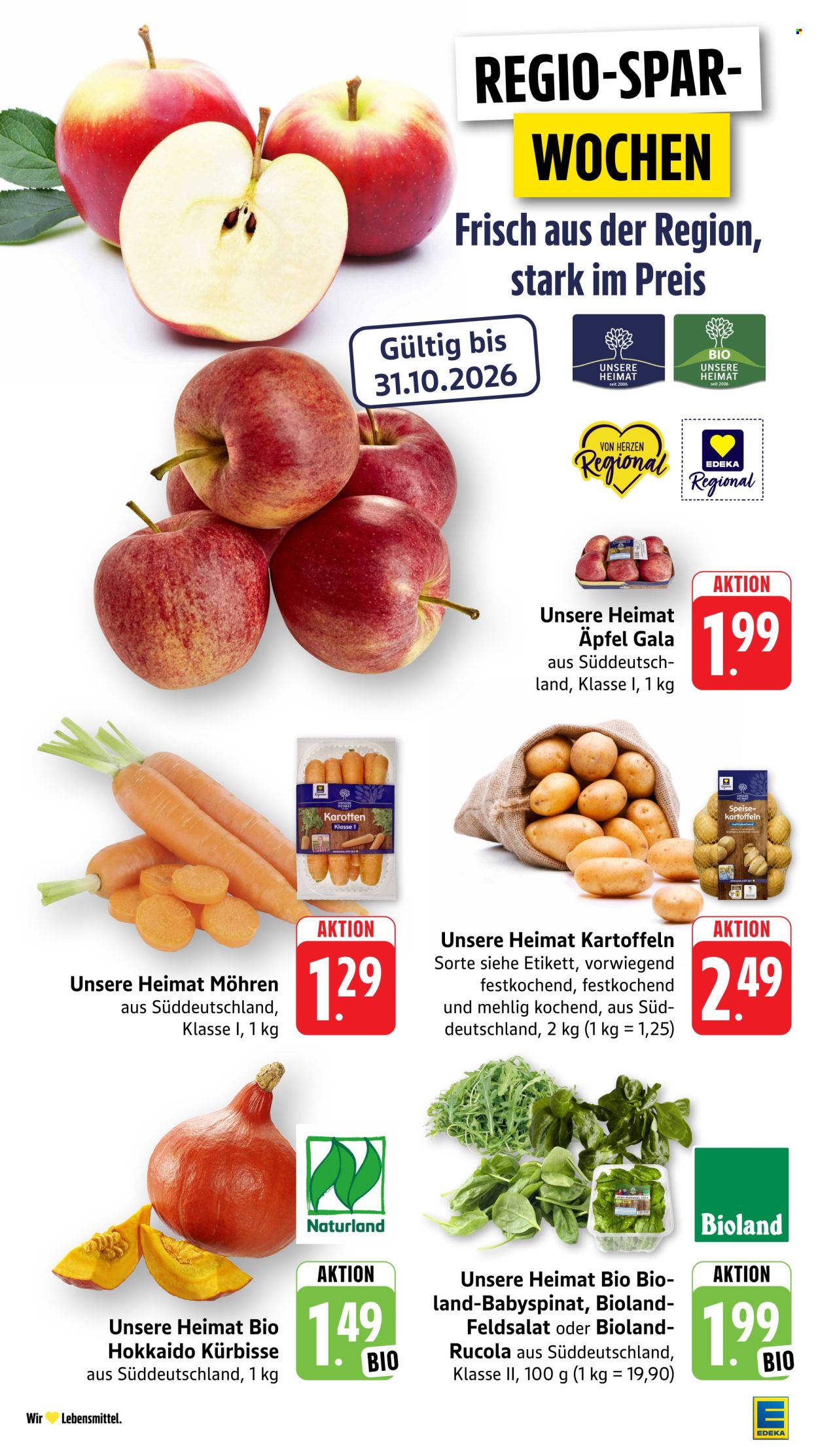 Edeka Prospekte  - 26.10.2026 - 31.10.2026. Seite 12