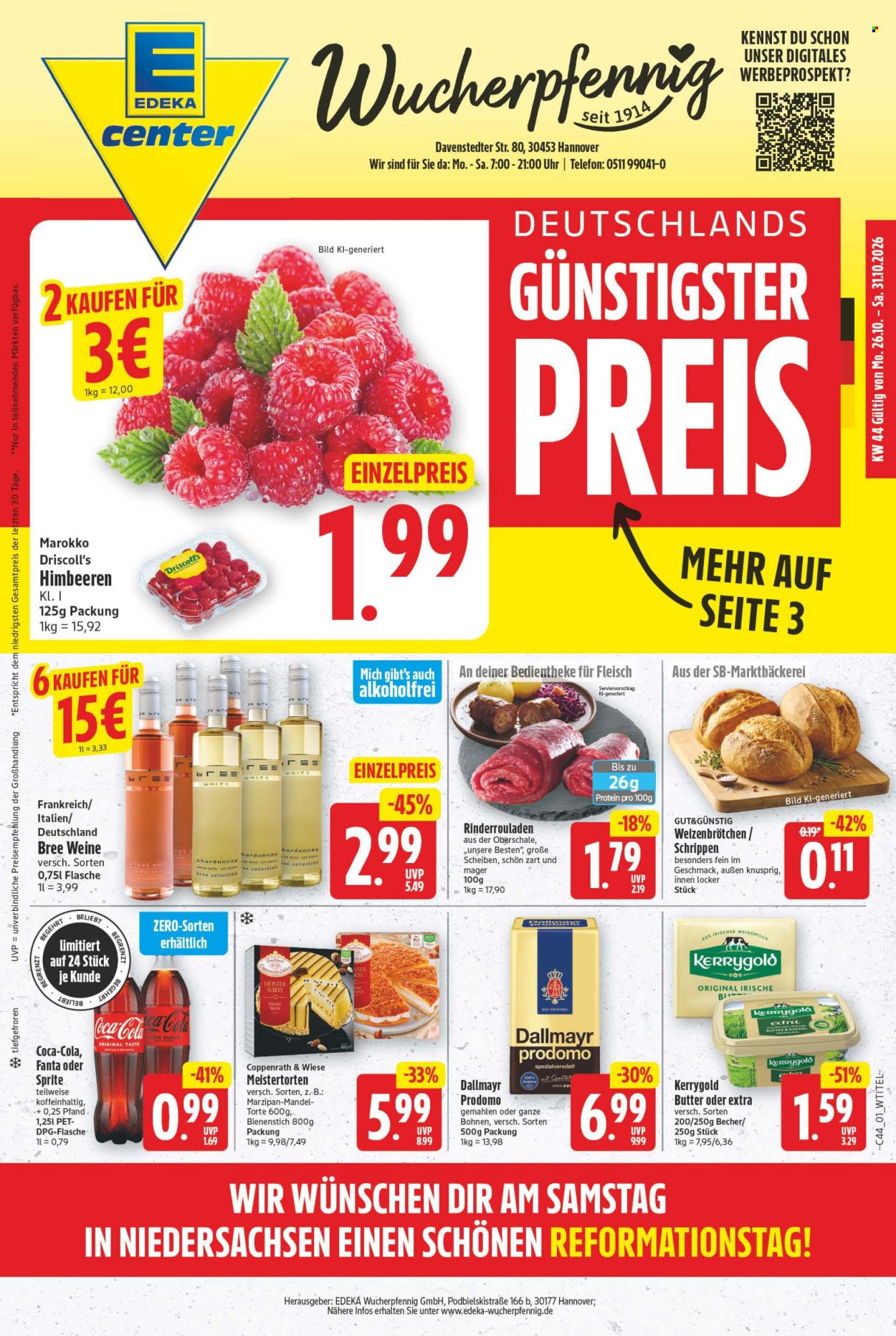 E center Prospekte  - 26.10.2026 - 31.10.2026. Seite 1