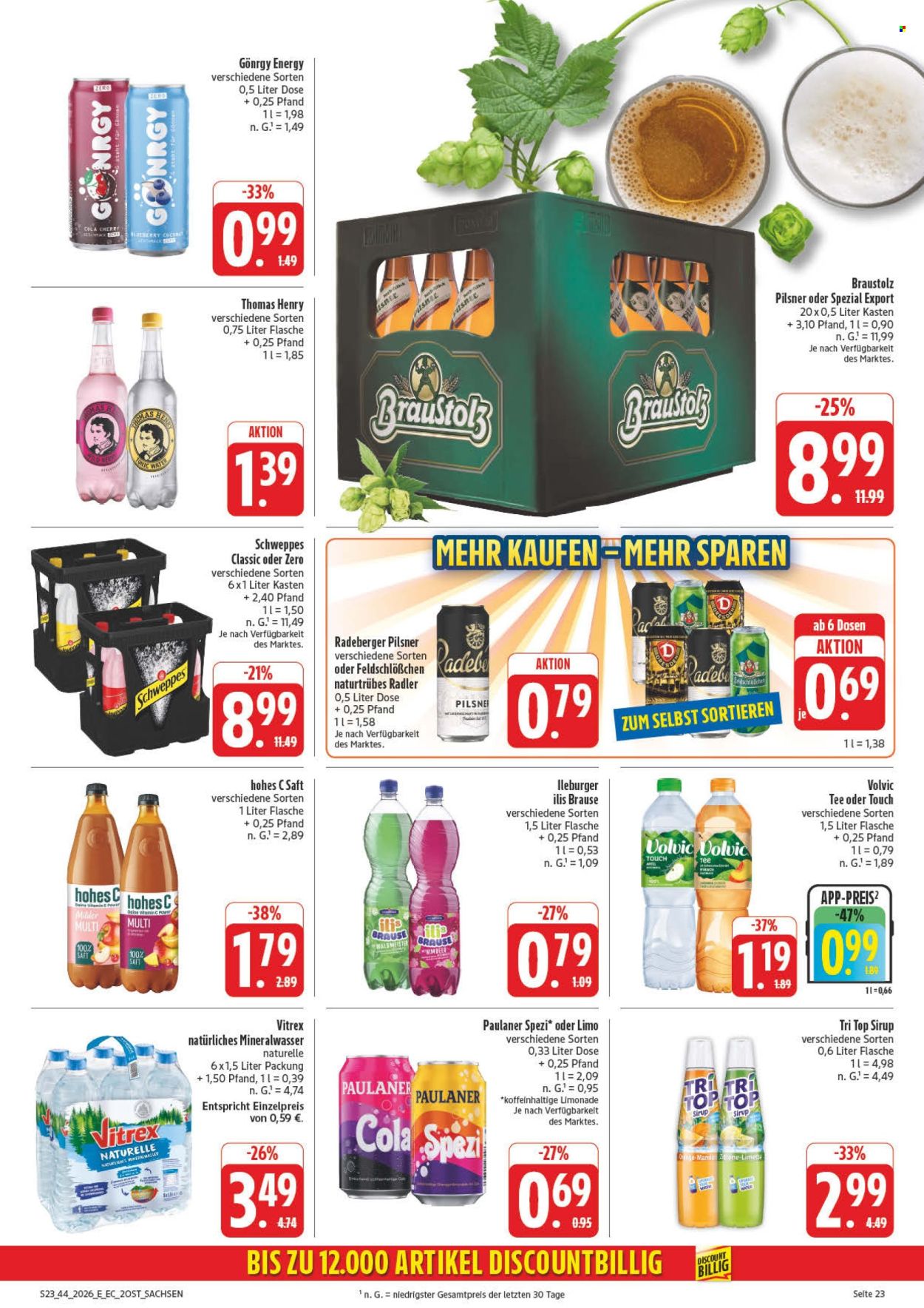 Edeka Prospekte  - 26.10.2026 - 31.10.2026. Seite 33