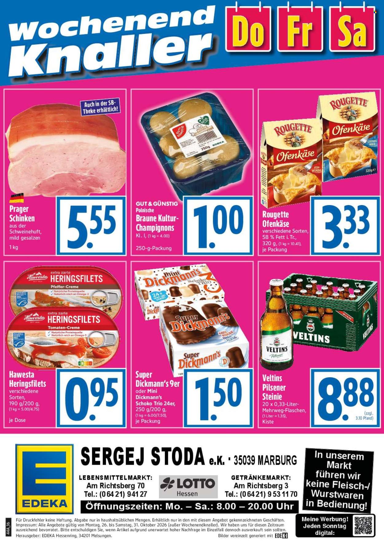 Edeka Prospekte  - 26.10.2026 - 31.10.2026. Seite 16