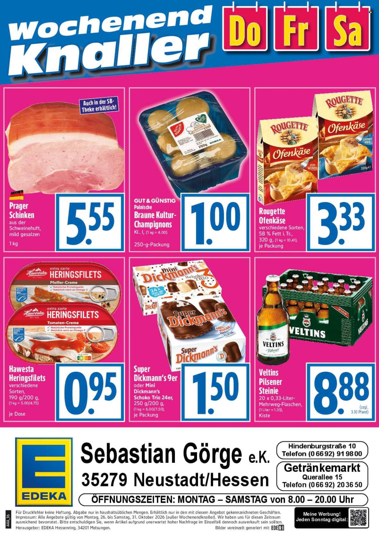 Edeka Prospekte  - 26.10.2026 - 31.10.2026. Seite 16