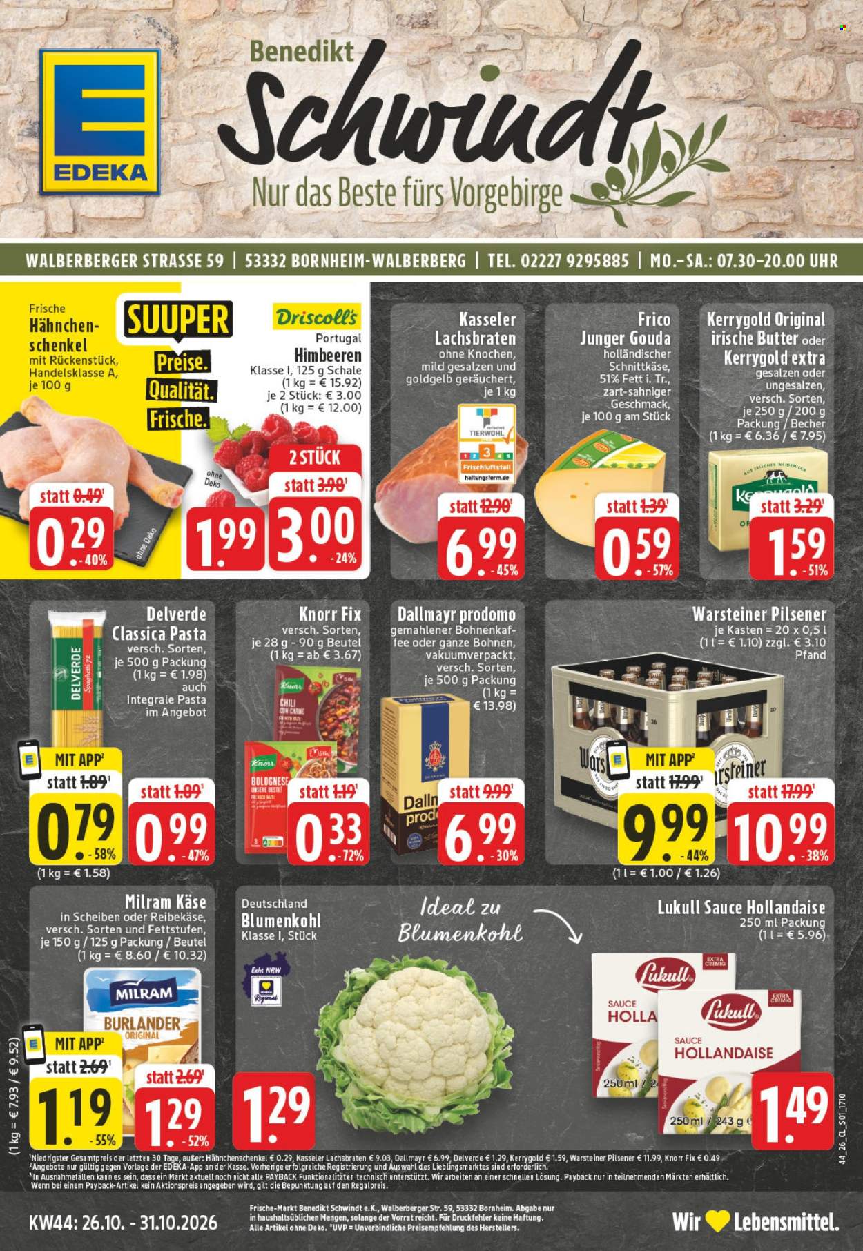 Edeka Prospekte  - 26.10.2026 - 31.10.2026. Seite 1