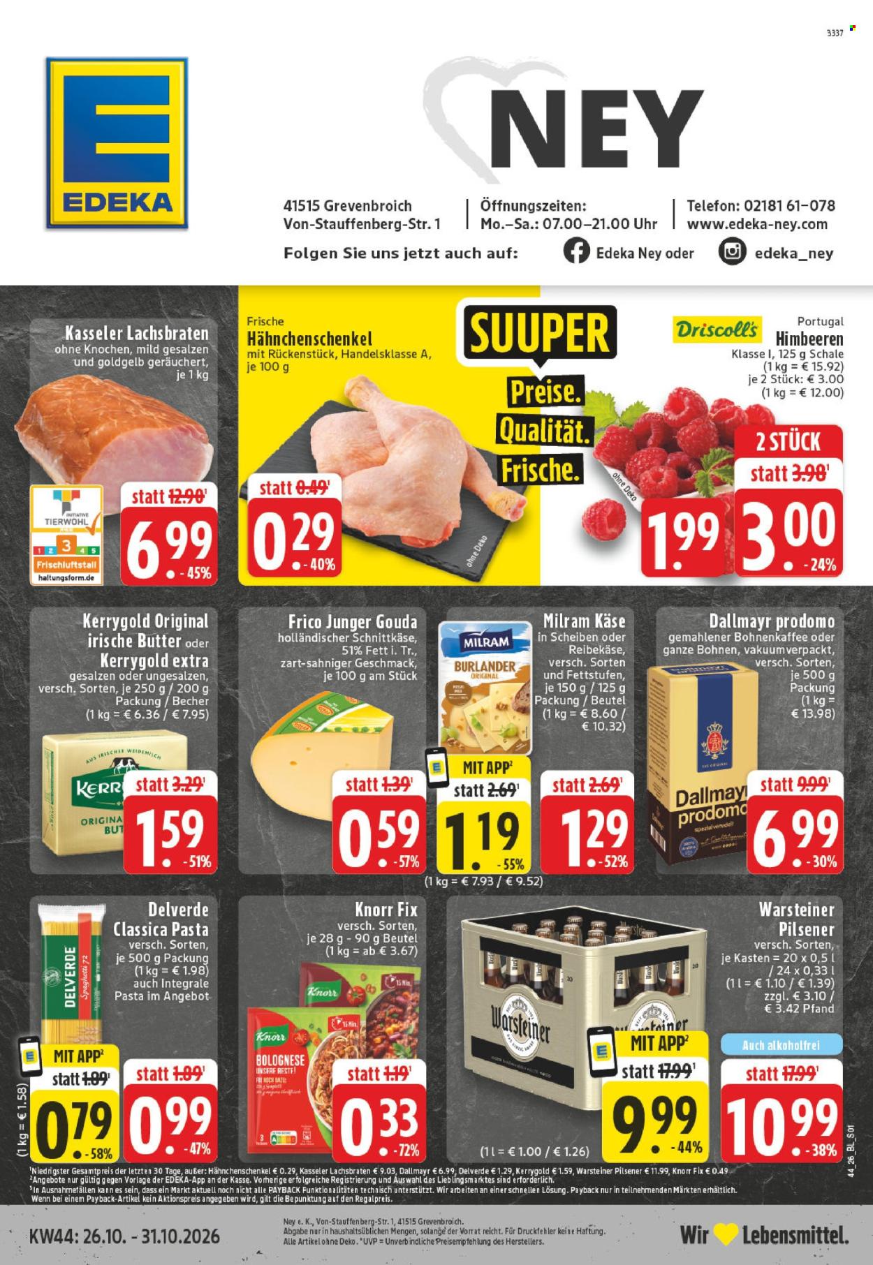 Edeka Prospekte  - 26.10.2026 - 31.10.2026. Seite 1