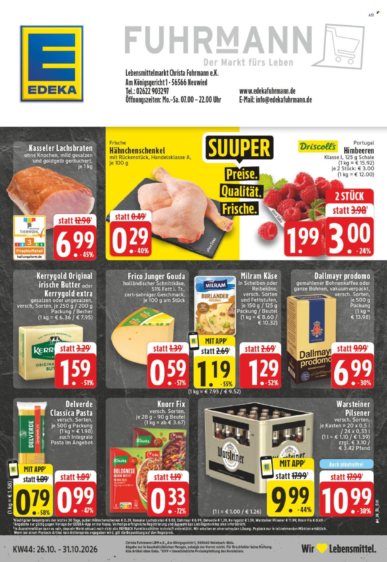 Edeka Prospekte  - 26.10.2026 - 31.10.2026. Seite 1