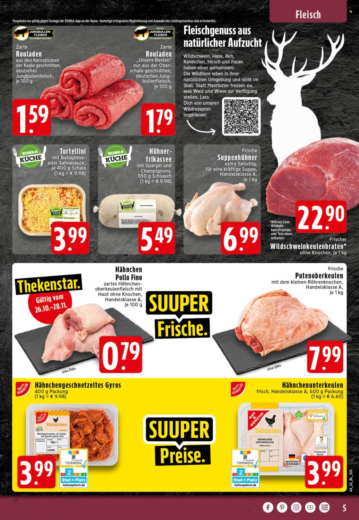 Edeka Prospekte  - 26.10.2026 - 31.10.2026. Seite 5