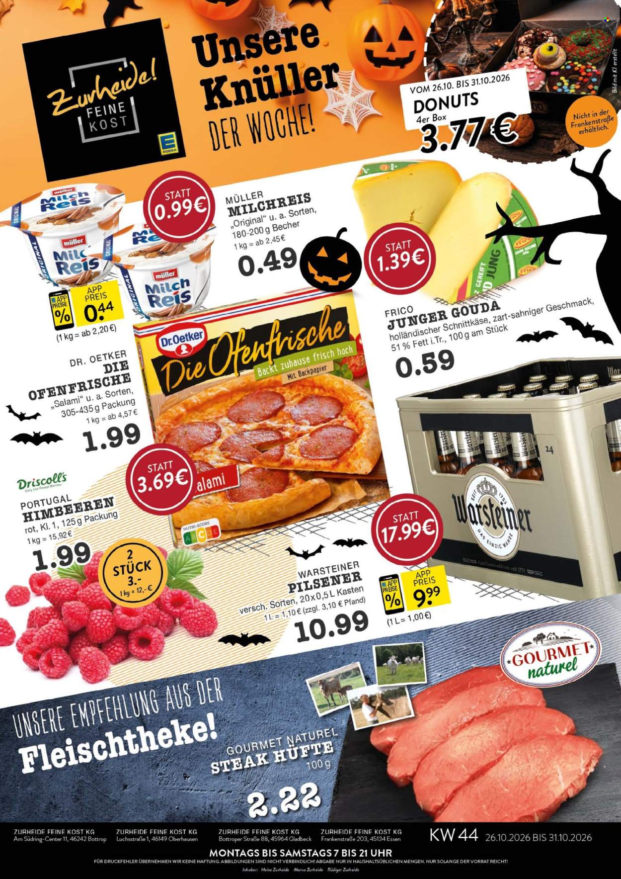 E center Prospekte  - 26.10.2026 - 31.10.2026. Seite 1